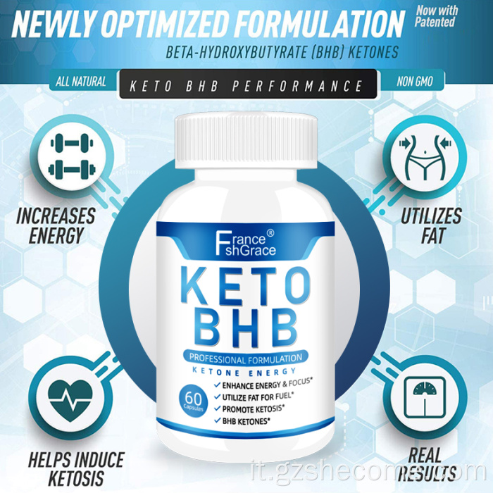 Keto BHB Supplement Burner Appetite Blocker Capsule Keto